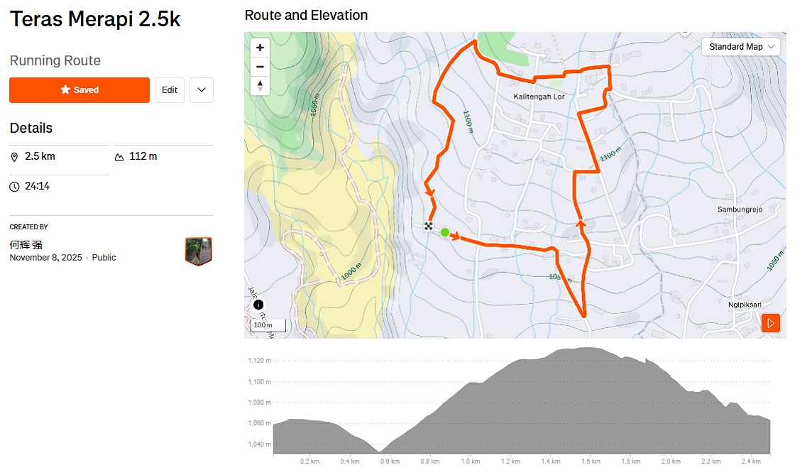 Merapi Terrace Short